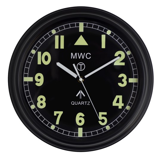 Army G10 Wall Clock Black