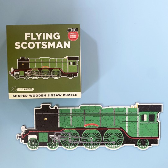 Wooden Shaped Flying Scotsman Jigsaw