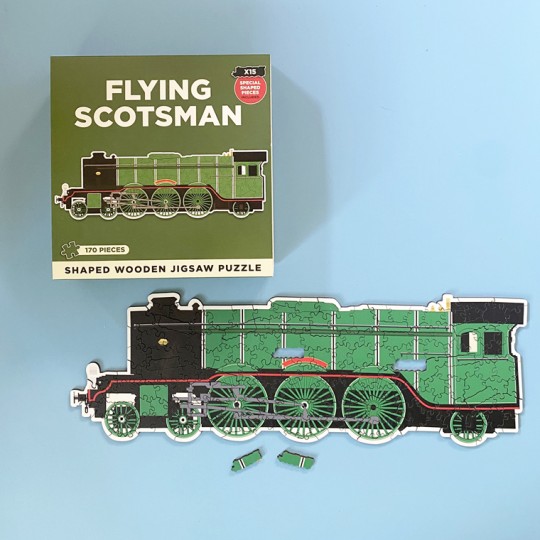 Wooden Shaped Flying Scotsman Jigsaw
