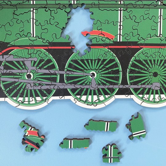 Wooden Shaped Flying Scotsman Jigsaw