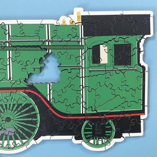 Wooden Shaped Flying Scotsman Jigsaw