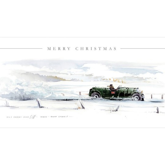 Uli Ehret Pack of 10 Christmas Cards - Bentley